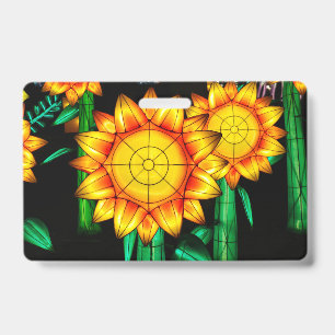Sonnenblumen bei Sonnenflare Ausweis