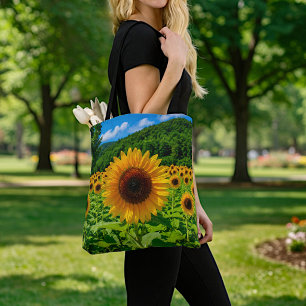 Sonnenblumen Bild Nr. 3 Tragetasche Tasche