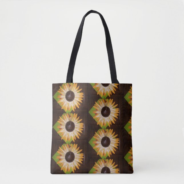 Sonnenblumen-Bild-Tasche Tasche (Vorderseite)