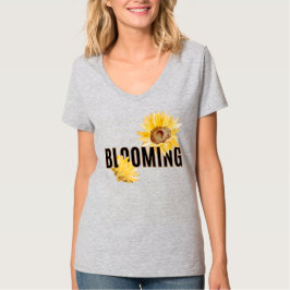 Sonnenblumen blühen T-Shirt