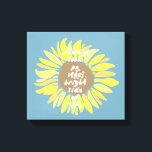Sonnenblumen Bright Side Leinwanddruck<br><div class="desc">Sonnenblumen inspirieren Blumen immer an den hellen Blume</div>