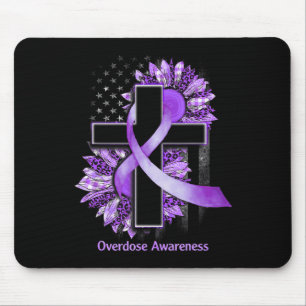 Sonnenblumen Christliche Cross Sonnenblume Überdos Mousepad