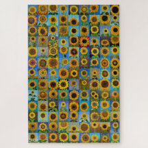 Sonnenblumen-Collage