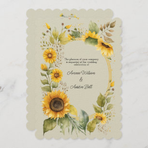 Sonnenblumen Country Style Wedding