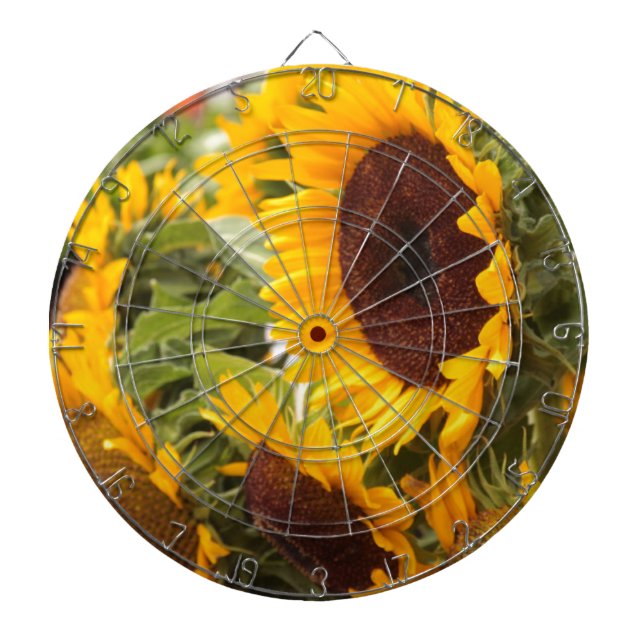 Sonnenblumen! Dartscheibe (vorne)