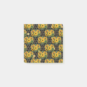 Sonnenblumen drehen sich natürlich zum Licht Post-it Klebezettel