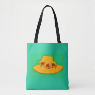Sonnenblumen-Drei-Tote-Tasche Tasche