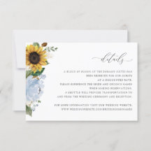 Sonnenblumen Dusty Blue Floral Wedding Details Car