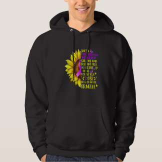 Sonnenblumen ein fibromyalgisches Kriegerbewusstse Hoodie
