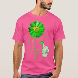 Sonnenblumen Elephan Outfit verbreitet psychische  T-Shirt