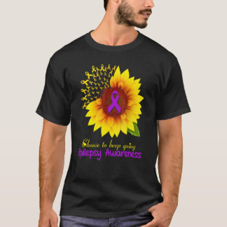 Sonnenblumen-Epilepsie Wählen Sie Weiterzumachen E T-Shirt