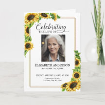 Sonnenblumen-Feier-des-Lebens-Bestattungsprogramm