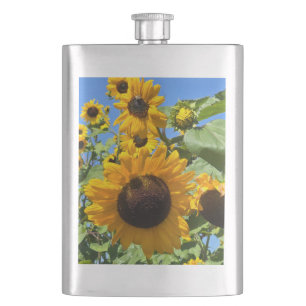 Sonnenblumen Flachmann
