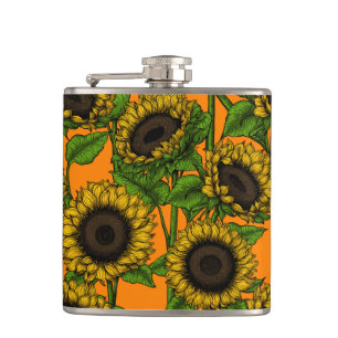 Sonnenblumen Flachmann