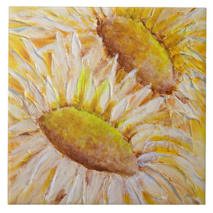 Sonnenblumen Fliese