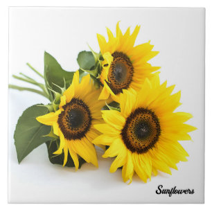 Sonnenblumen Fliese