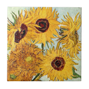Sonnenblumen Fliese