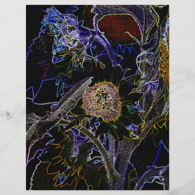 SONNENBLUMEN FLYER (Vorne)