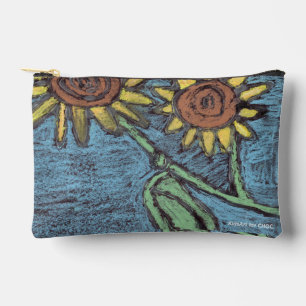 Sonnenblumen Forever - Kinder Kunst für CHOC Zubehörtasche