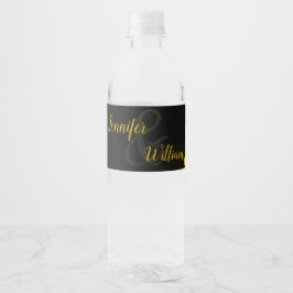 Sonnenblumen, Foto-Wasserflasche mit Namen