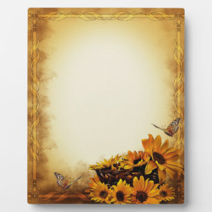 Sonnenblumen Fotoplatte