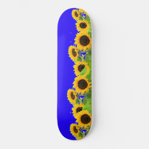 Sonnenblumen - Freiheit Ukraine Frieden ukrainisch Skateboard