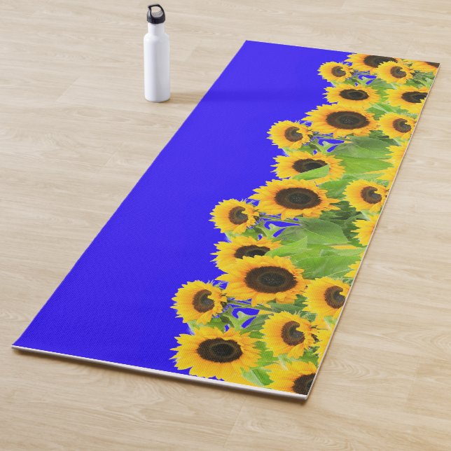 Sonnenblumen - Freiheit Ukraine Frieden ukrainisch Yogamatte (Beispiel)
