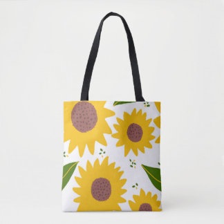 Sonnenblumen Galore Tote Tasche