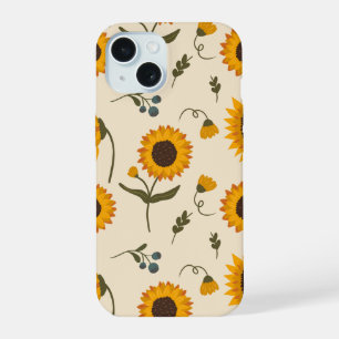 Sonnenblumen-Garten-Handyhülle iPhone 15 Hülle