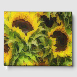 Sonnenblumen Gästebuch