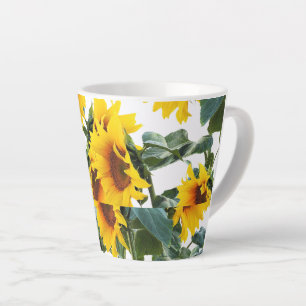 Sonnenblumen-Gelbe Blume Milchtasse