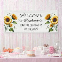 Sonnenblumen Gelbe Blumen Rustikales Brautparty