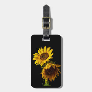Sonnenblumen gepäckanhänger