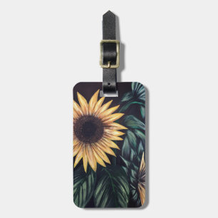 Sonnenblumen Gepäckanhänger