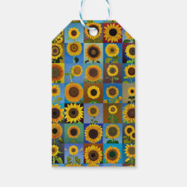 Sonnenblumen Geschenkanhänger