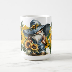 Sonnenblumen Gnom Kaffeetasse