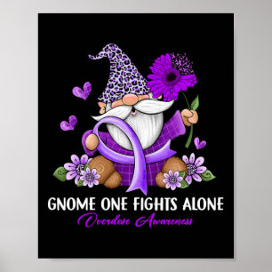 Sonnenblumen Gnome Ein Kampf allein Überdosierung Poster