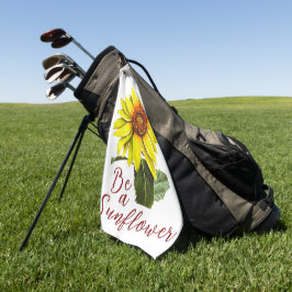 Sonnenblumen-Golfhandtuch Golfhandtuch