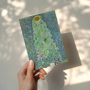 Sonnenblumen   Gustav Klimt Karte