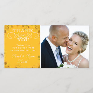 Sonnenblumen Hochzeit Foto Vielen Dank Karten