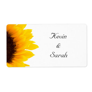 Sonnenblumen-Hochzeitstempel