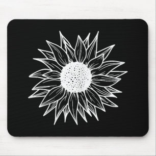 Sonnenblumen Hübsche Blume mehrfarbige Wildblume Mousepad