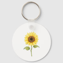 Sonnenblumen-Illustration — Helle botanische Kunst
