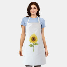 Sonnenblumen-Illustration — Helle botanische Kunst
