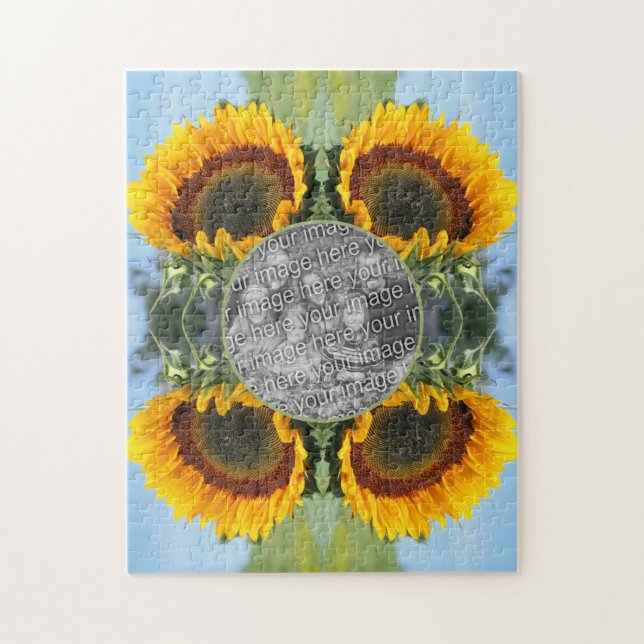 Sonnenblumen im Sonnenschein kreieren Ihr eigenes  (Vertikal)