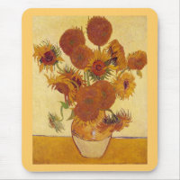 Sonnenblumen in einer Vase (F454) Van Gogh Fine Ar