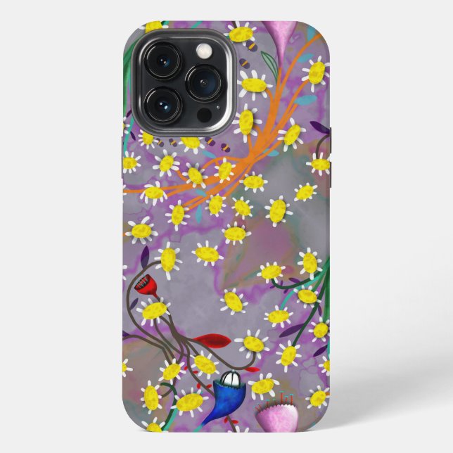 Sonnenblumen iPhone 13 Pro Max Hülle (Rückseite)
