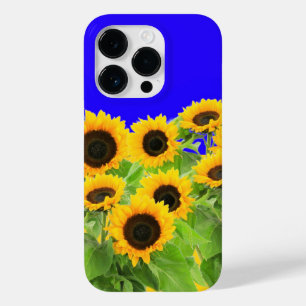 Sonnenblumen iPhone Case Ukraine Flaggenfarben