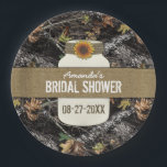 Sonnenblumen   Jagen Camouflage Party Teller für D<br><div class="desc">Sonnenblume   Jäger Camouflage Party Teller für Duschen - Nutzen Sie diese Teller für Babyduschen,  Brautparty,  Verlobungsfeiern,  Probe Abendessen und vieles mehr. Die Camouflage ist in allen Bereichen der Jagd,  mit einer Bursche und einem mit Garn und Sonnenblumen dekorierten Maurerkirsch.</div>