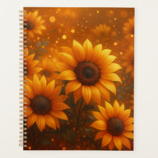 Sonnenblumen Journal Planer